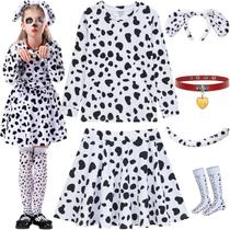 Traje ZeroShop Dalmatian Kids 101 Days of School, 6 peças