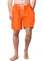 Trajes de baño de secado rápido Scotamalone para hombre en naranja
