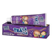 Tralala Creme Dental Anticarie Kids Antiaçucar 50g - Trá Lá Lá