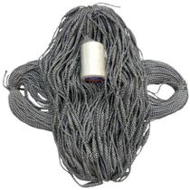 Tralha Boia Embutida 12g + Tralha Chumbo Embutido 20g C/ 100 Mts Cada P/ Rede De Pesca