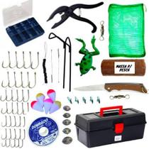 Tralha De Pesca Maleta Com Acessórios Completa