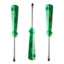 Tramontina - kit 3 pjp chaves de fenda 5x75mm - 44110020 Tramontina - kit 3 pjp chaves de fenda 5x75mm - 44110020