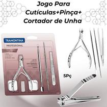 Tramontina Kit Completo Aço Inox 4 Peças Cortador e Acessórios Essenciais Duráveis Tramontina Kit Completo Aço Inox 4 Peças Cortador e Acessórios Essenciais Duráveis