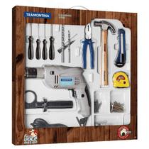Tramontina kit de ferramentas com 100 peças - 127v Tramontina kit de ferramentas com 100 peças - 127v