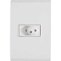 Tramontina liz - conj 4x2 1 tomada 2p+t 10a