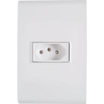 Tramontina Liz Conjunto 4x2 1 Tomada Novo Padrão 10A/250V Tramontina Liz Conjunto 4x2 1 Tomada Novo Padrão 10A/250V