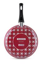Tramontina Paris Conjunto de Frigideira de Alumínio e Espátula, Vermelho, 20 cm