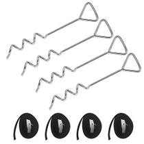 Trampolim ancoras kits, pesado serviço amarrar para baixo sistema, conjunto de 4, Trampolim ancoras kits, pesado serviço amarrar para baixo sistema, conjunto de 4,