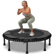 Trampolim BCAN 122 cm Bungee sem alça para fitness Trampolim BCAN 122 cm Bungee sem alça para fitness