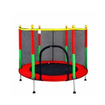 Trampolim Cama Elástica Infantil 1,40 Com Tela de Proteção Trampolim Cama Elástica Infantil 1,40 Com Tela de Proteção