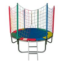 Trampolim Cama Elástica Pula Pula 1,83m Média Nacional Multicolorida Premium