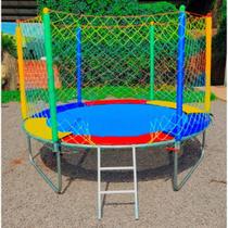 Trampolim Cama Elástica Pula Pula 2,30m Média Nacional Playground Rotoplay Brinquedos Trampolim Cama Elástica Pula Pula 2,30m Média Nacional Playground Rotoplay Brinquedos
