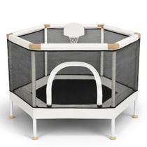 Trampolim Infantil Quadrado Square House 48" com Rede de Segurança Trampolim Infantil Quadrado Square House 48" com Rede de Segurança