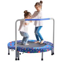 Trampolim VEVOR 36 Kids para uso interno/externo com alça azul