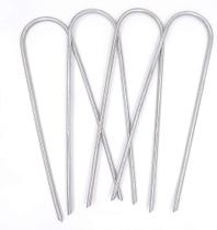 Trampolim Wind Stakes Heavy Duty U Type Sharp Ends, 4 unidades