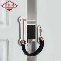 Tranca anti-roubo de aço inoxidável porta do hotel corrente trava segurança ST180