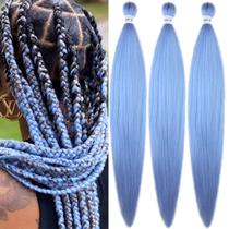 Trança de cabelo Leticia, trança sintética pré-esticada Yaki Ez Trança de cabelo Leticia, trança sintética pré-esticada Yaki Ez