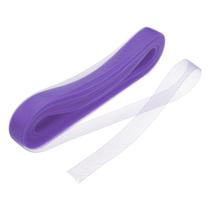 Trança de crina de cavalo MECCANIXITY 50 m de poliéster rígido de 2,5 cm de largura