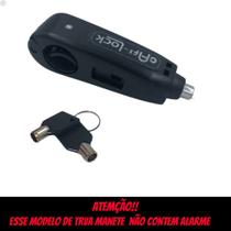 Tranca para moto de manete trava antifurto caps lock guidão