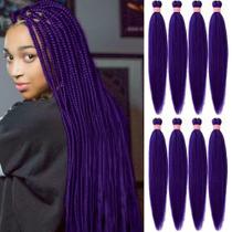 Trançando o cabelo AQINBEL Crochet Twist 26 polegadas Yaki Straight