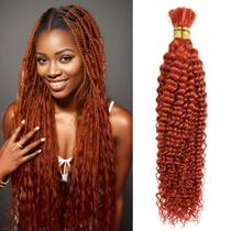 Trançando o cabelo LOLLY HAIR Deep Water Wave 100g 40cm de gengibre