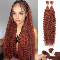 Trançando o cabelo SOYI HAIR Dark Ginger Deep Water Wave 20 Trançando o cabelo SOYI HAIR Dark Ginger Deep Water Wave 20
