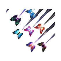 Tranças De Cabelo LED Coloridas Em Forma De Borboleta 50 100pcs Acessórios De Natal Com Clipe De Tranças De Cabelo LED Coloridas Em Forma De Borboleta 50 100pcs Acessórios De Natal Com Clipe De