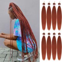 Tranças de crochê sintéticas Liang Dian, ombre pré-esticado, 76cm Tranças de crochê sintéticas Liang Dian, ombre pré-esticado, 76cm