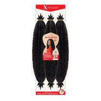 Tranças de crochê X-Pression Twisted Up 3X Springy Afro Twist