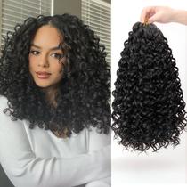 Tranças de crochê YXCHERISHAIR GoGo Curl Water Wave 14 polegadas, 5 pacotes