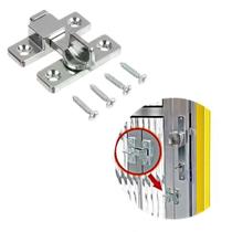 Tranqueta Bico Virado Zamac Cromado Uniao Mudial