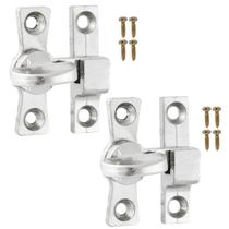 Tranqueta Fecho Trinco Bico Virado Porta Janela Kit 02 Un