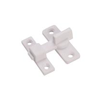 Tranqueta trinco fecho nylon s/bico branco porta portao