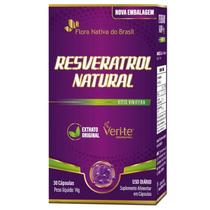 Trans Resveratrol 100% Natural Veri-te 30 Capsulas Veganas - Flora Nativa