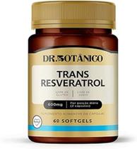 Trans resveratrol 600 mg 60 capsulas dr botanico