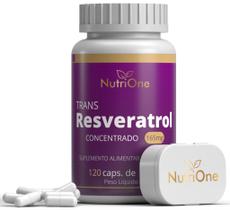 Trans-Resveratrol Concentrado 500mg 120 Capsulas - Nutrione