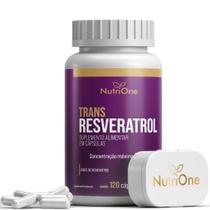 Trans-Resveratrol Concentrado 500mg 120 Capsulas - Nutrione Trans-Resveratrol Concentrado 500mg 120 Capsulas - Nutrione