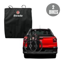 Transbike 2 Bicicletas Para Fiat Strada Freedom Endurance Volcano Ranch Protetora Tampa Caçamba