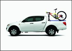 Transbike Evo Suporte Para Bike na Blocagem Teto Rack Caçamba veiculo - Altmayer Transbike Evo Suporte Para Bike na Blocagem Teto Rack Caçamba veiculo - Altmayer