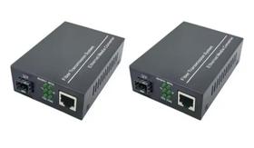 Transceptor De Fibra Óptica Gigabit Ethernet 2x - 10M