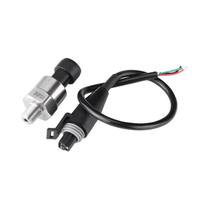 Transdutor De Manômetro De Pressão Em Aço Inoxidável 1/8NPT 05-45V Para Óleo Combustível Ar Água