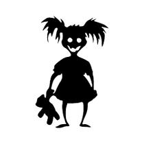 Transfer - Bonequinha Assombrada - 1 unidade - Rizzo Transfer - Bonequinha Assombrada - 1 unidade - Rizzo