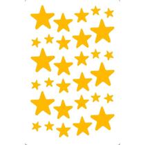 Transfer de Imagem Small - Estrelas Irregulares - TIS-020 Transfer de Imagem Small - Estrelas Irregulares - TIS-020