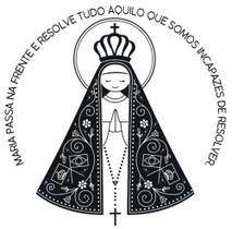 Transfer de Imagem Têxtil Quadrado N. Sra. Aparecida