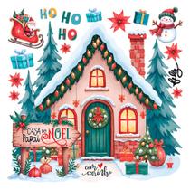 Transfer de Imagem (Tiny) Natal - TITN - 056 Casa Noel Transfer de Imagem (Tiny) Natal - TITN - 056 Casa Noel