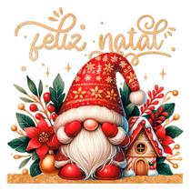 Transfer de Imagem (Tiny) Natal - TITN - 062 Gnomo Transfer de Imagem (Tiny) Natal - TITN - 062 Gnomo