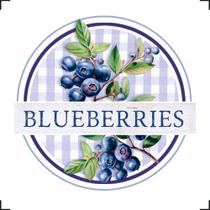 Transfer de Imagem Tyni 8x8cm TIT-007 Blueberries Litoarte Transfer de Imagem Tyni 8x8cm TIT-007 Blueberries Litoarte