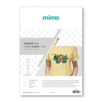Transfer Imprimivel Tecidos Claros - Mimo - A4 - 5 Folhas