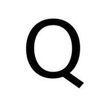 Transfer - Letra Q - Preto - 1 unidade - Rizzo