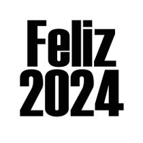 Transfer Para Balão Lettering - Feliz 2024 - 1 unidade - Rizzo Transfer Para Balão Lettering - Feliz 2024 - 1 unidade - Rizzo